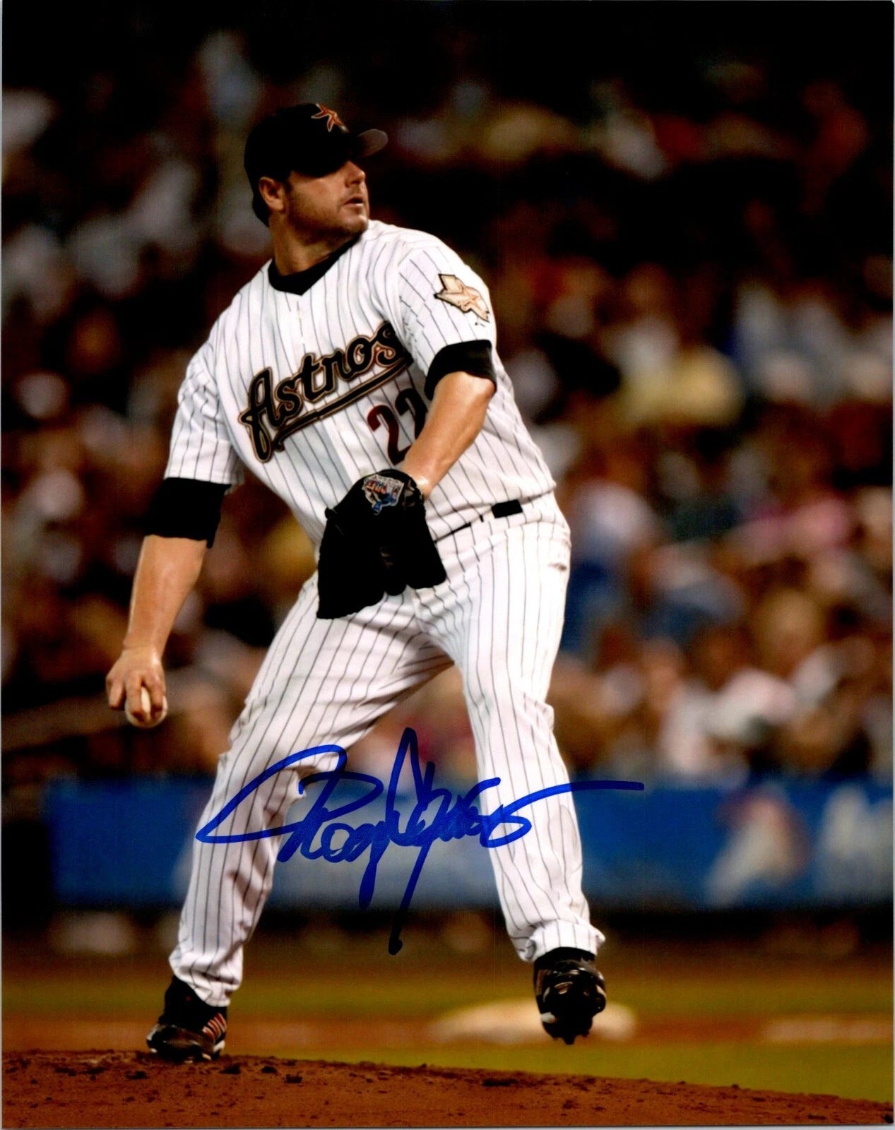 Roger Clemens Hand Signed 8x10 Photo Picture Houston Astros