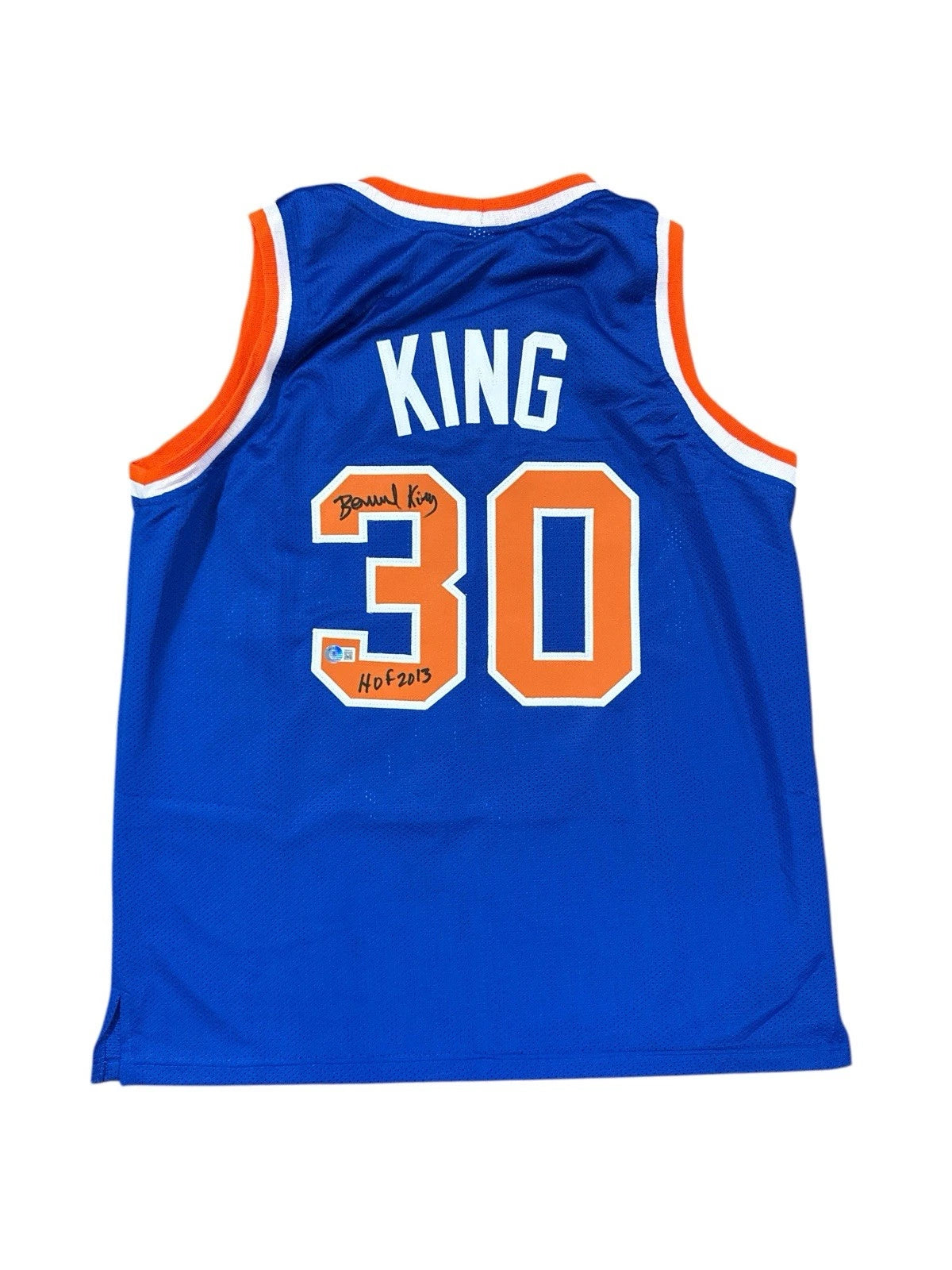 Bernard King Signed Custom Jersey