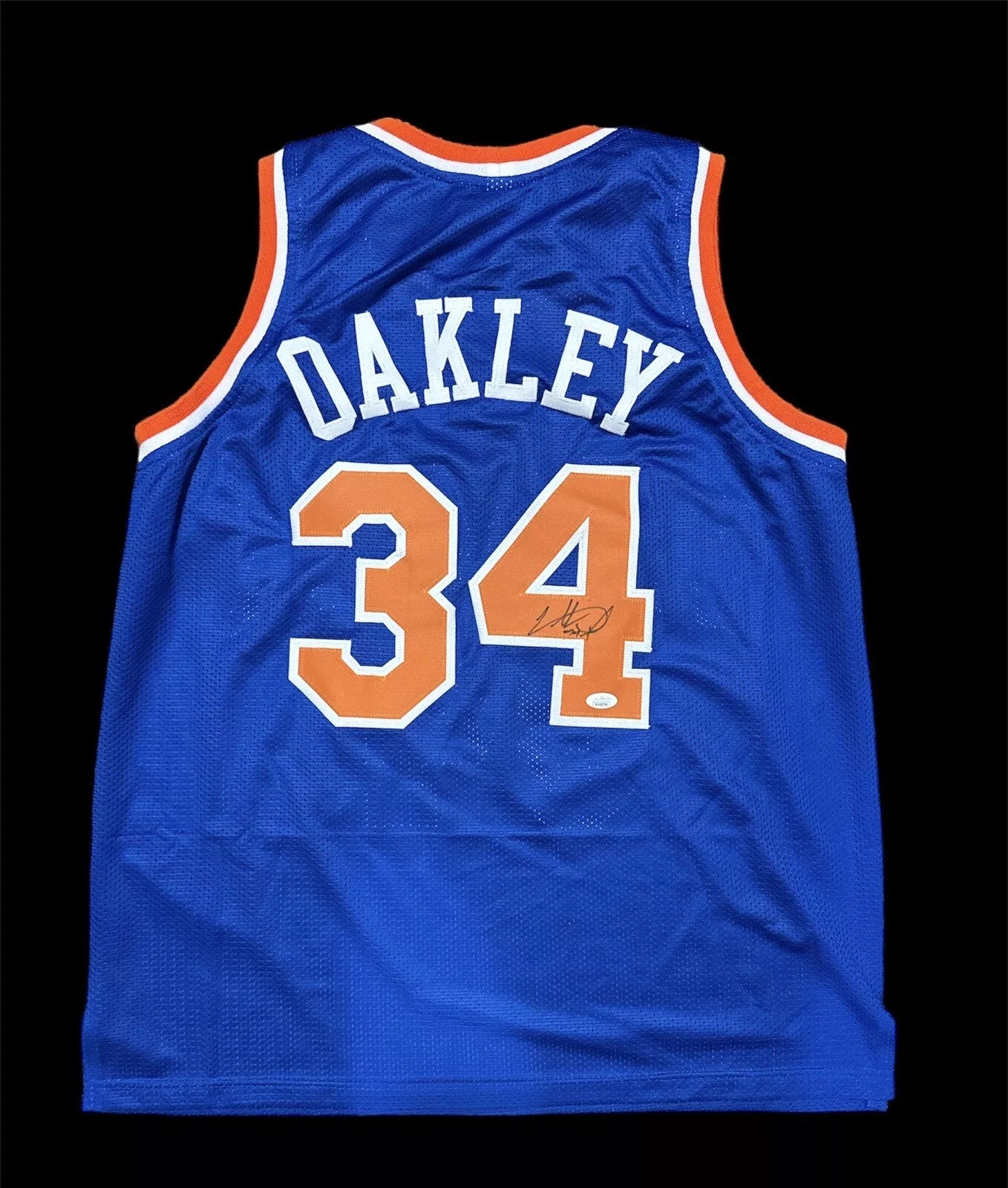 Charles Oakley Signed Custom Jersey