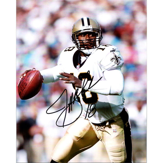 Jeff Blake Signed 8x10 Photo New Orleans Saints Football Autographed COA NFL