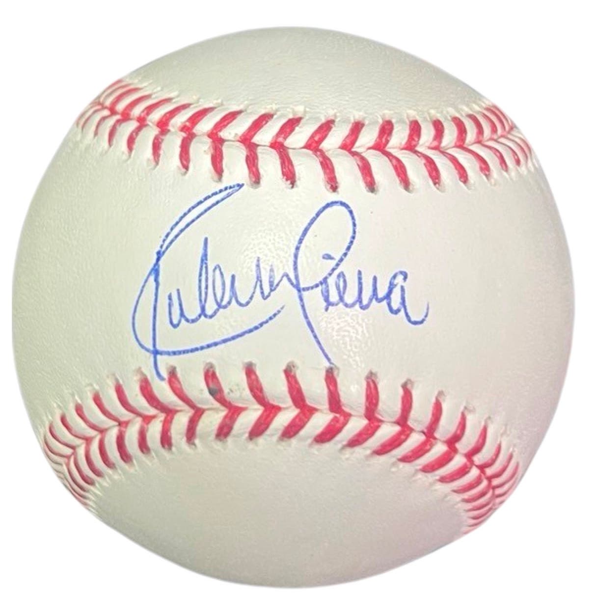 Ruben Sierra Signed OML Baseball Texas Rangers - New York Yankees MLB