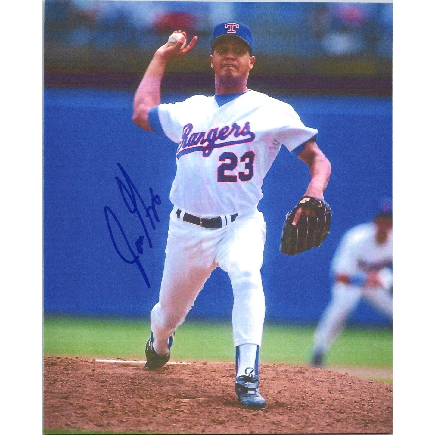 Jose Guzman Hand Signed 8x10 Photo Picture Texas Rangers MLB