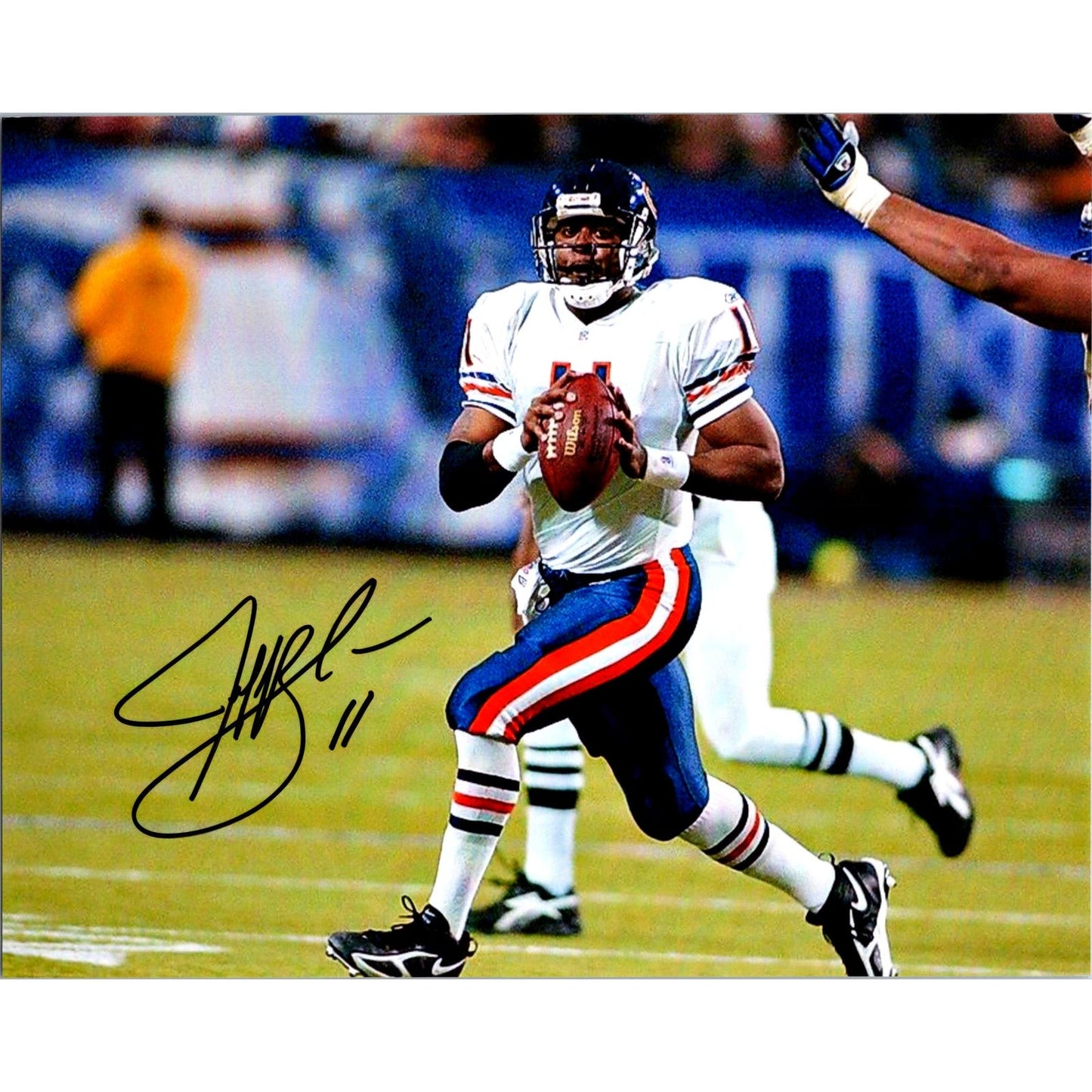 Jeff Blake Signed 8x10 Photo Chicago Bears Football Autographed COA NFL