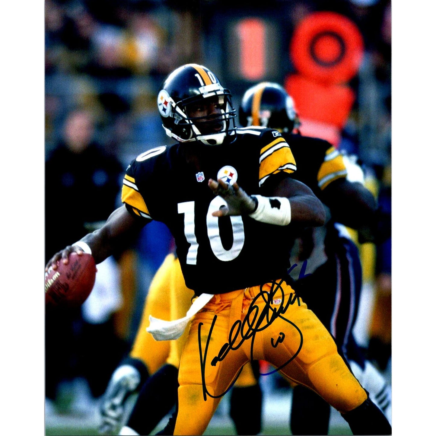 Kordell Stewart Signed 8x10 Photo Pittsburgh Steelers COA NFL Autographed