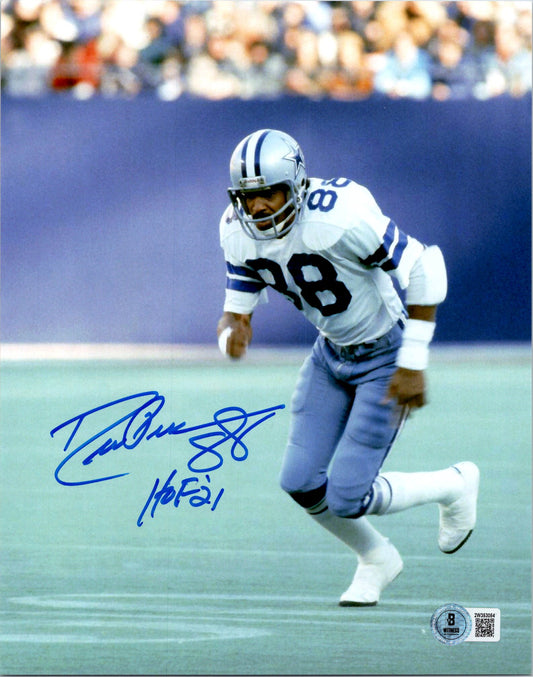 Drew Pearson Signed 8x10 Photo Dallas Cowboys BECKETT COA NFL Autographed (c)