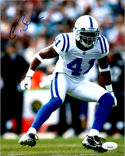 Antoine Bethea Hand Signed 8x10 Photo Picture Colts JSA COA