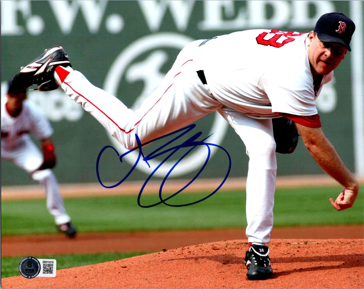 Curt Schilling Hand Signed 8x10 Photo Picture Red Sox Beckett COA