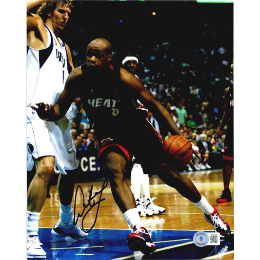 Antoine Walker Hand Signed 8x10 Photo Miami Heat Boston Celtics NBA - BECKETT