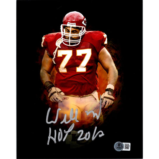 Willie Roaf Signed 8x10 Photo Kansas City Chiefs BECKETT NFL Autographed HOF b