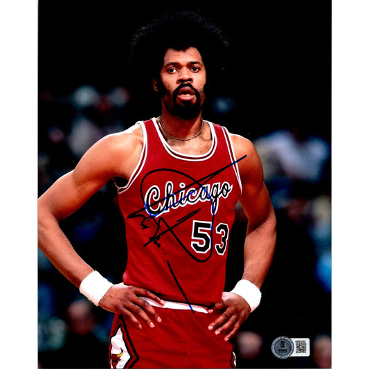 Artis Gilmore Hand Signed 8x10 Photo Chicago Bulls NBA - BECKETT b