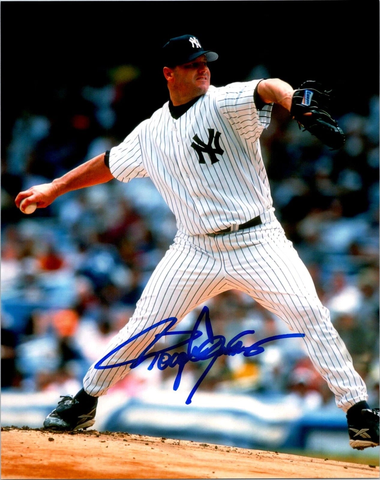 Roger Clemens Hand Signed 8x10 Photo Picture New York Yankees