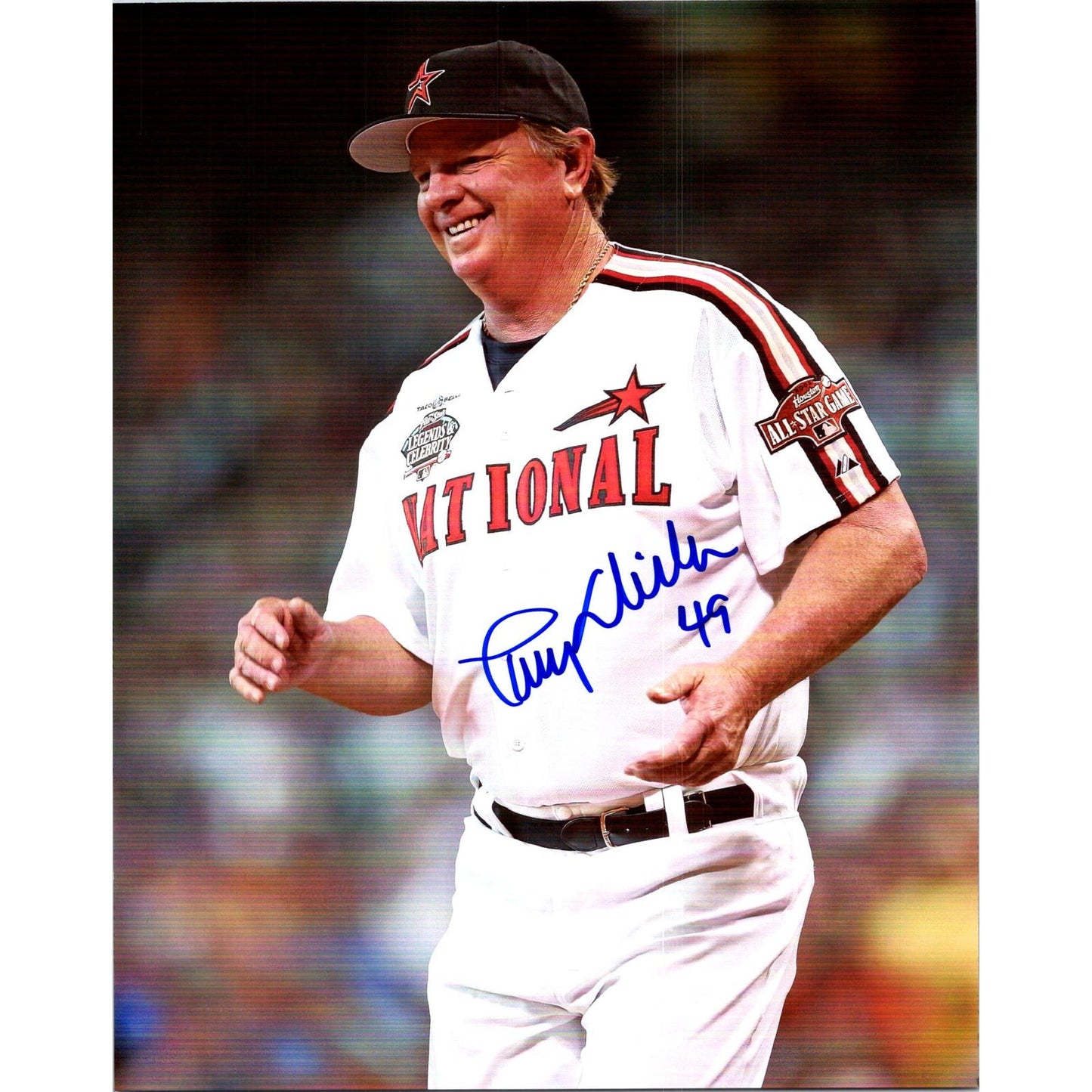 Larry Dierker Hand Signed 8x10 Photo Picture Houston Astros All-Star MLB