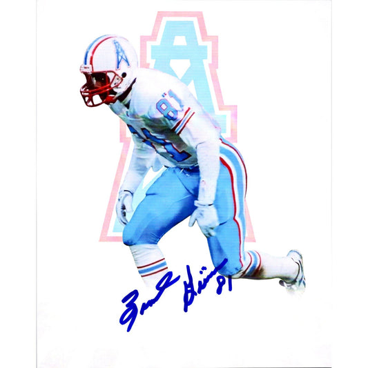 Ernest Givins Signed 8x10 Photo Houston Oilers NFL - Autographed